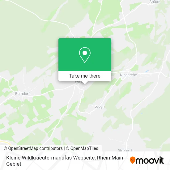 Карта Kleine Wildkraeutermanufas Webseite