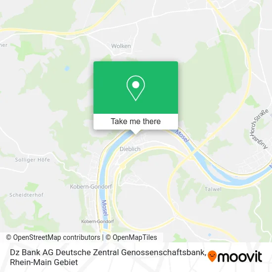 Карта Dz Bank AG Deutsche Zentral Genossenschaftsbank