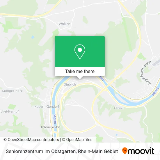 Карта Seniorenzentrum im Obstgarten