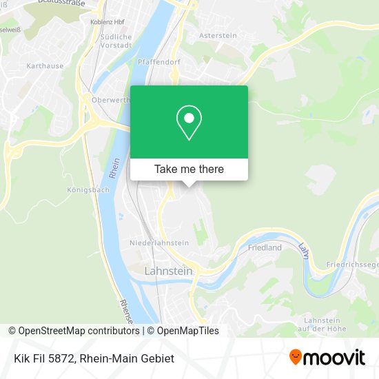 Карта Kik Fil 5872