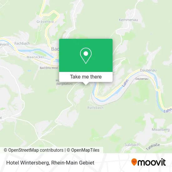 Карта Hotel Wintersberg