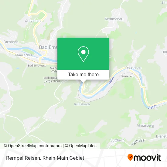 Карта Rempel Reisen