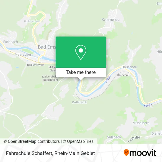 Карта Fahrschule Schaffert