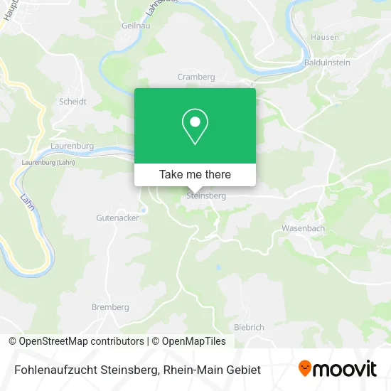 Карта Fohlenaufzucht Steinsberg