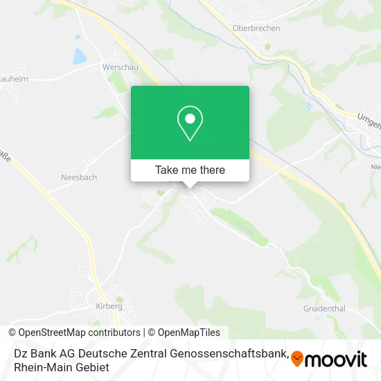 Карта Dz Bank AG Deutsche Zentral Genossenschaftsbank
