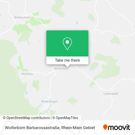 Карта Wolferborn Barbarossastraße