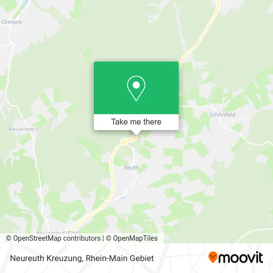 Карта Neureuth Kreuzung