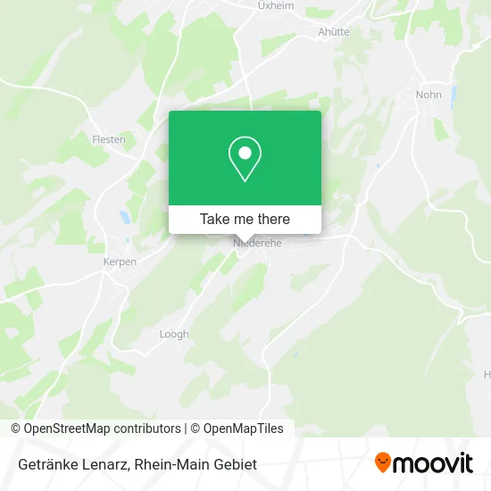 Карта Getränke Lenarz