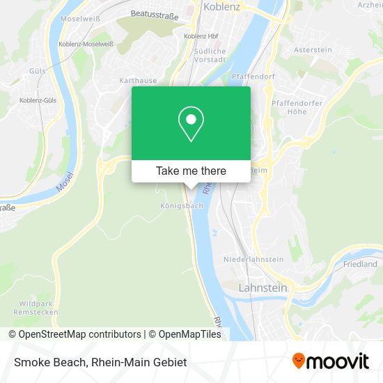 Карта Smoke Beach