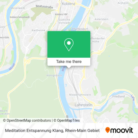 Карта Meditation Entspannung Klang