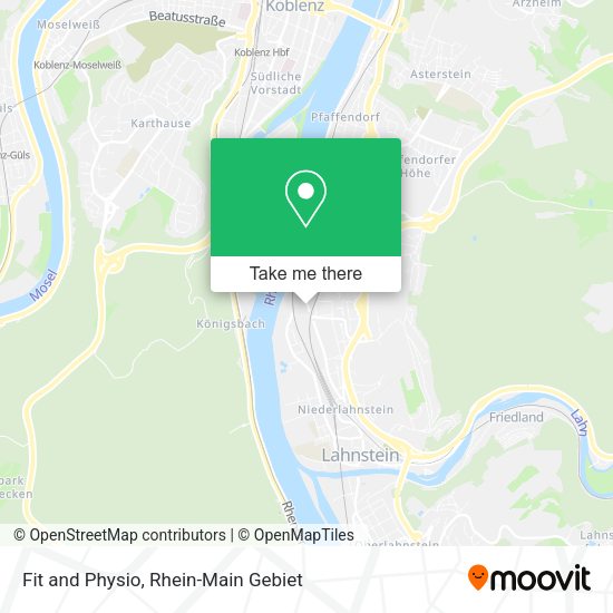 Карта Fit and Physio