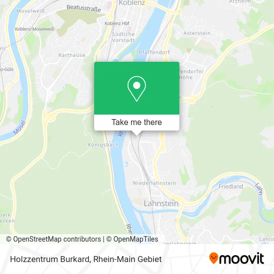 Карта Holzzentrum Burkard