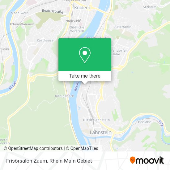 Карта Frisörsalon Zaum