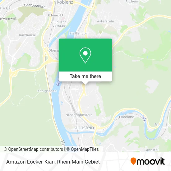 Карта Amazon Locker-Kian