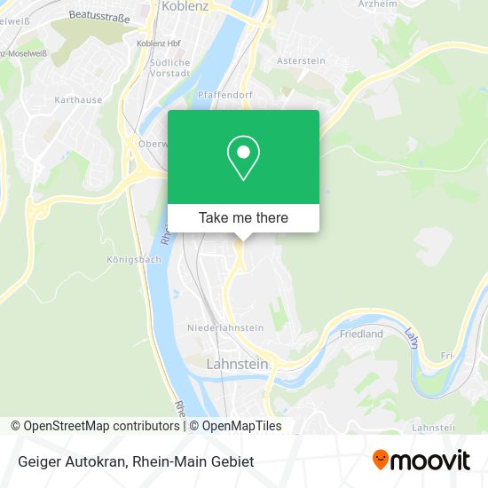 Карта Geiger Autokran