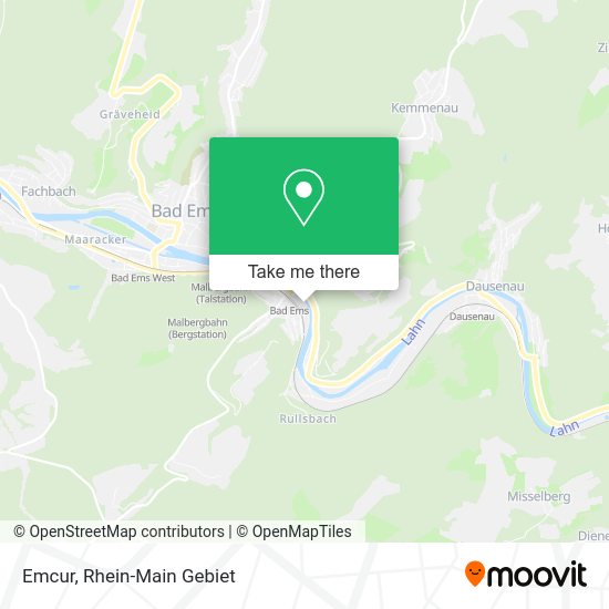 Карта Emcur