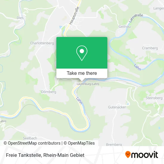 Карта Freie Tankstelle