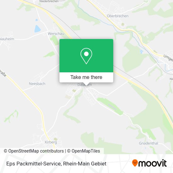 Карта Eps Packmittel-Service