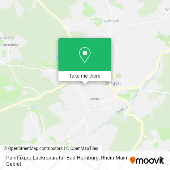 Карта Paintfixpro Lackreparatur Bad Homburg