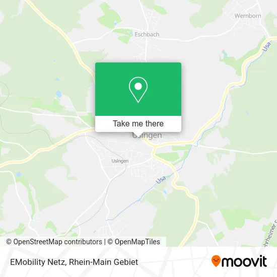 Карта EMobility Netz
