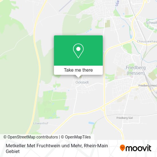 Карта Metkeller Met Fruchtwein und Mehr