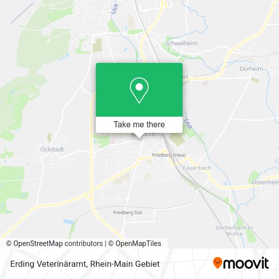 Карта Erding Veterinäramt