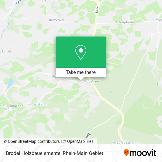 Карта Brodel Holzbauelemente