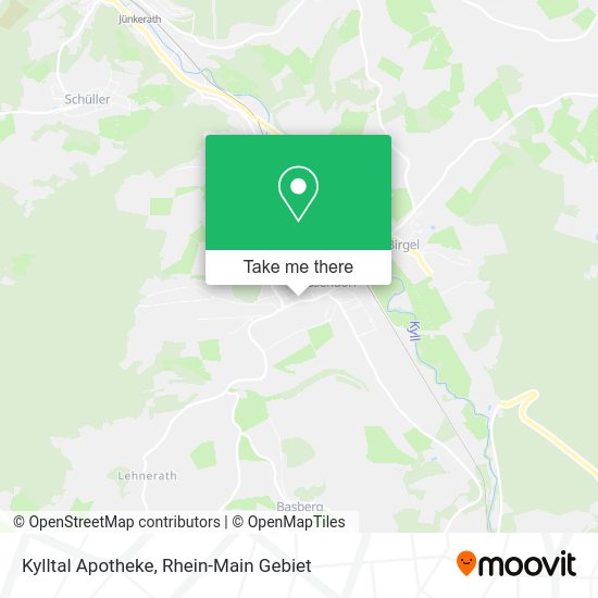 Карта Kylltal Apotheke