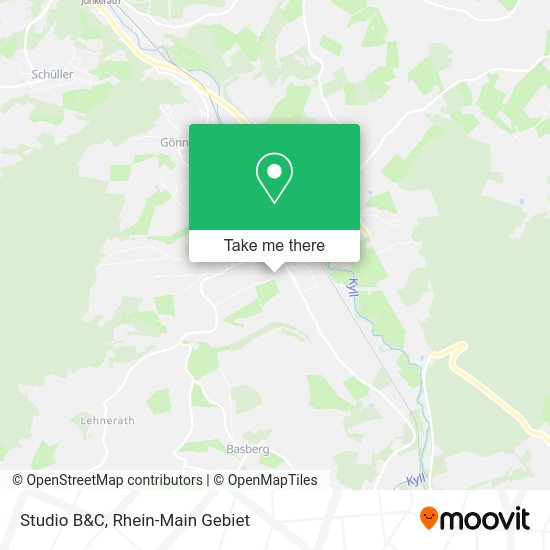 Studio B&C map
