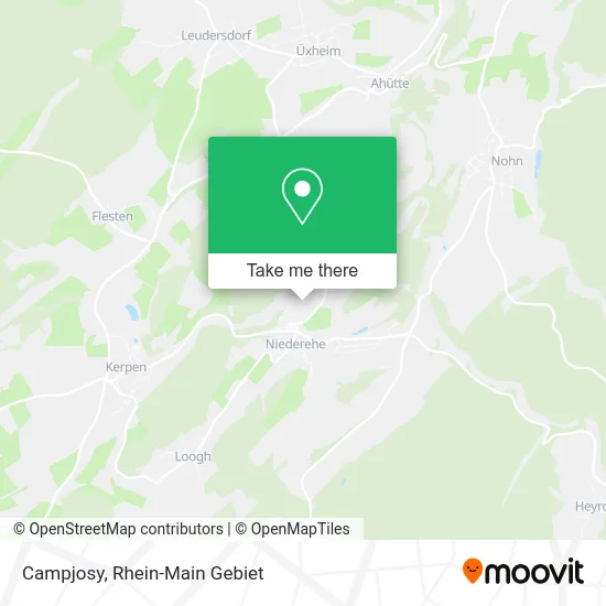 Карта Campjosy