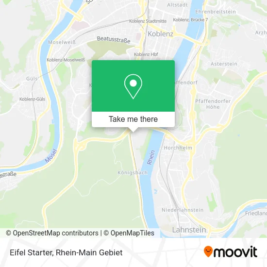 Карта Eifel Starter