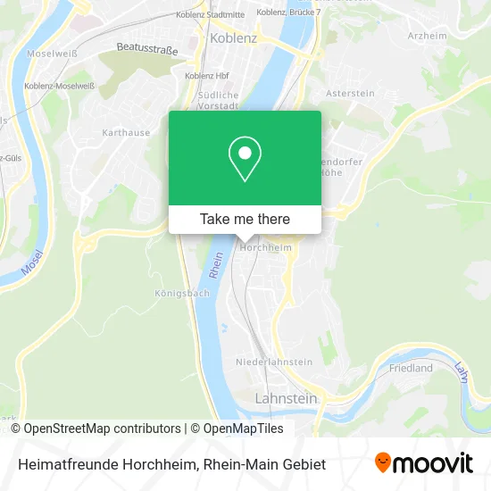 Карта Heimatfreunde Horchheim