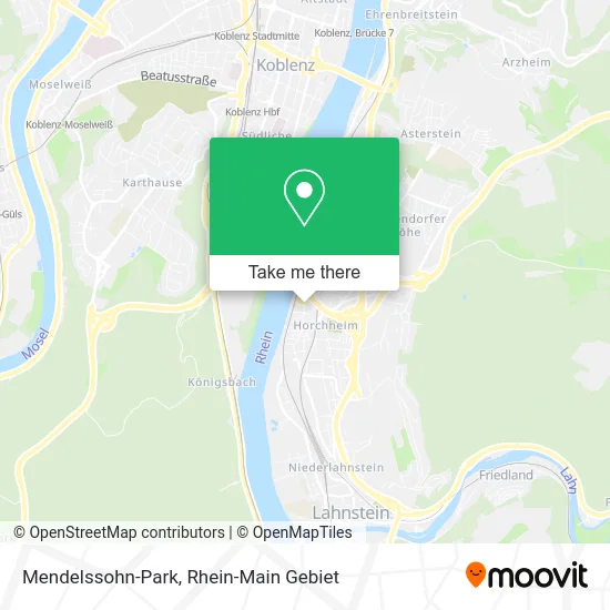 Карта Mendelssohn-Park