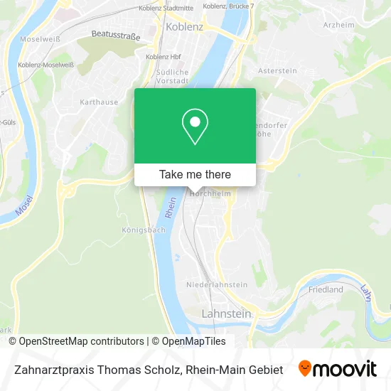 Карта Zahnarztpraxis Thomas Scholz