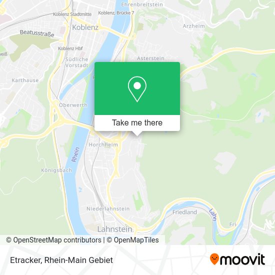 Карта Etracker