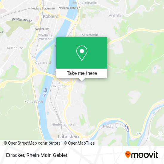 Карта Etracker