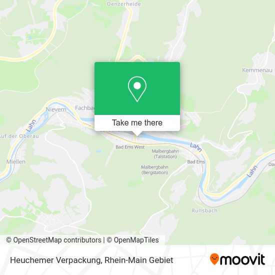 Heuchemer Verpackung map