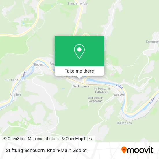 Карта Stiftung Scheuern