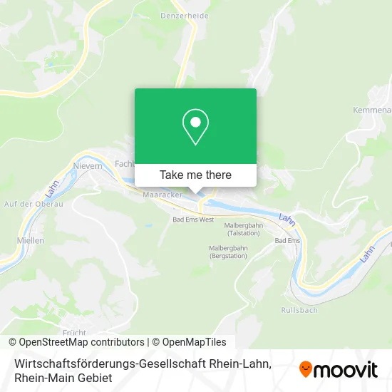 Wirtschaftsförderungs-Gesellschaft Rhein-Lahn map