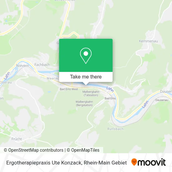 Карта Ergotherapiepraxis Ute Konzack