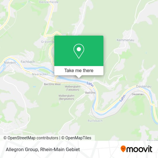 Карта Allegron Group