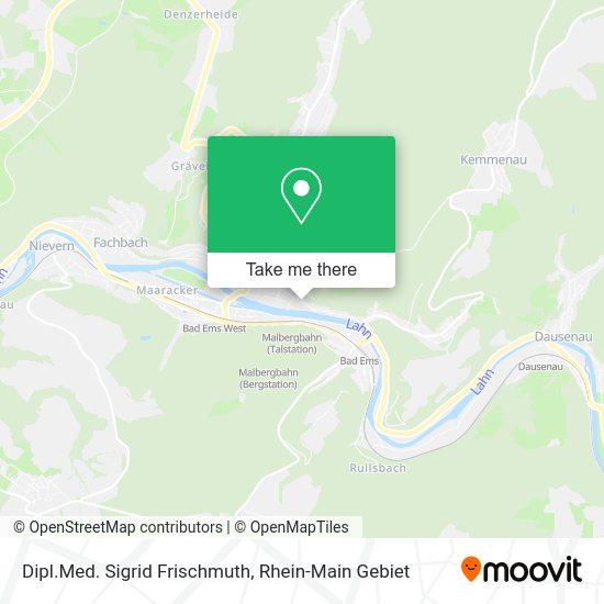 Карта Dipl.Med. Sigrid Frischmuth
