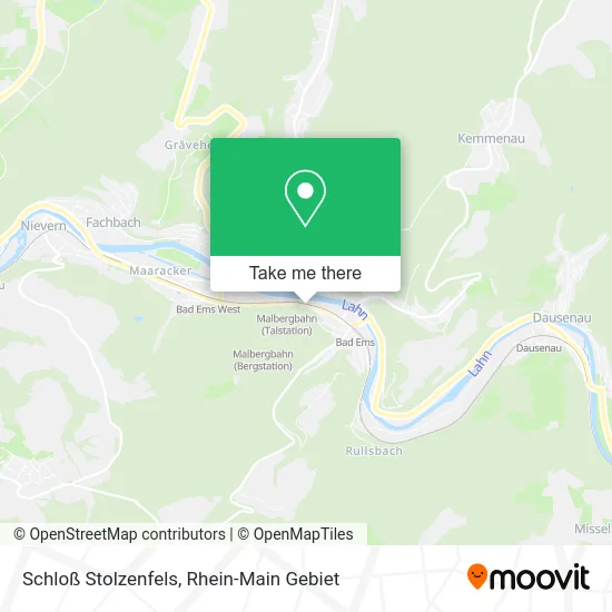 Карта Schloß Stolzenfels