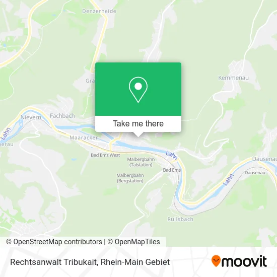 Карта Rechtsanwalt Tribukait