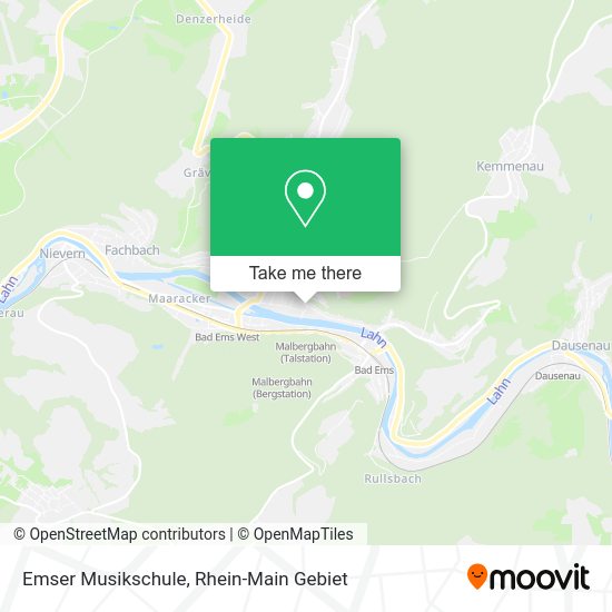 Карта Emser Musikschule