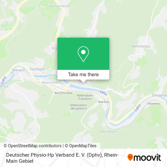 Карта Deutscher Physio-Hp Verband E. V. (Dphv)