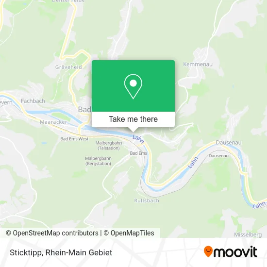 Карта Sticktipp