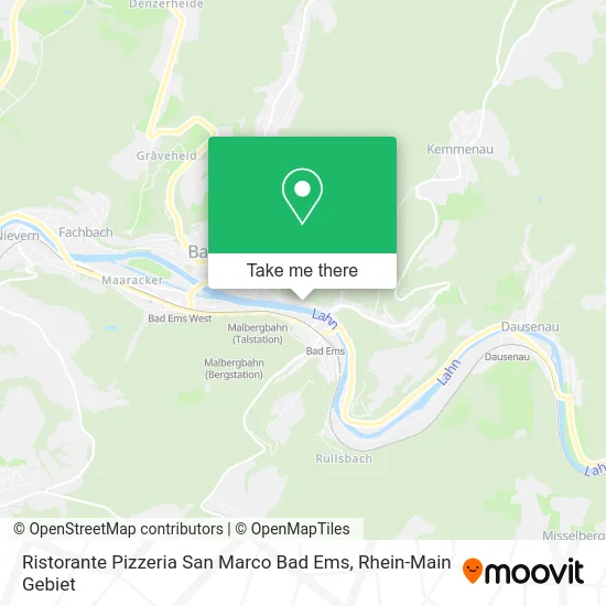 Карта Ristorante Pizzeria San Marco Bad Ems