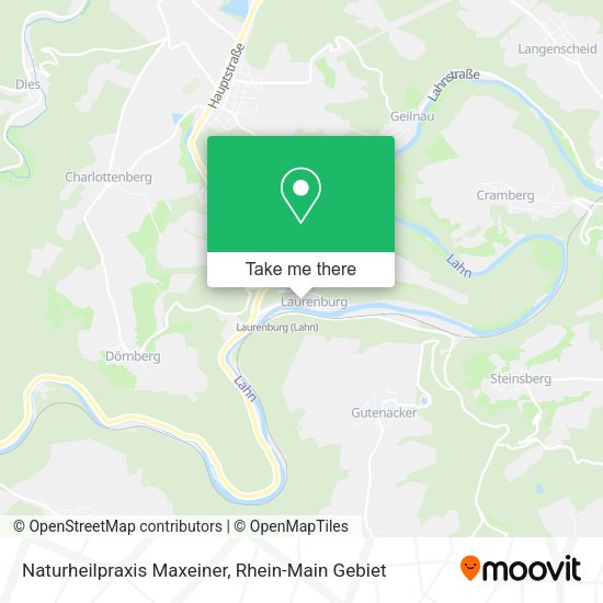Карта Naturheilpraxis Maxeiner