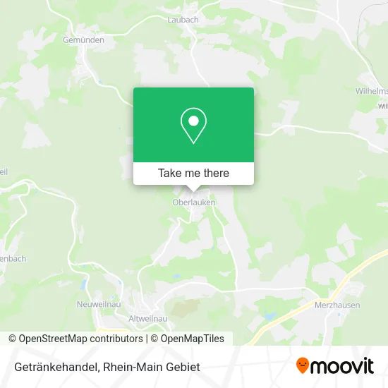 Карта Getränkehandel